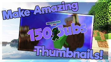 Minecraft Thumbnail Tutorial! | Paint.net Tutorial