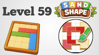 Sand Shape Level 59 Solution Walkthrough 