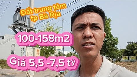 Bán lô góc 8x20 mặt tiền Võ Văn Kiệt, cách bệnh viện Bà Rịa 100m.
