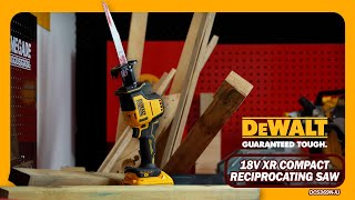 DeWALT 18V XR Brushless Cordless Compact Reciprocating Saw Skin - DCS369N-XJ