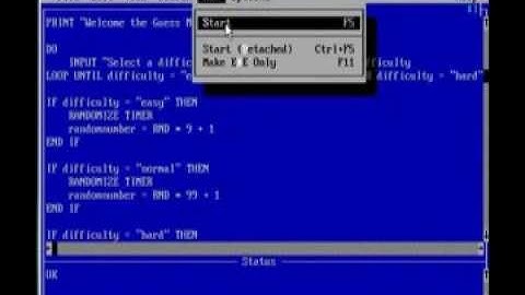 QB64 Tutorial 13 - Guess My Number