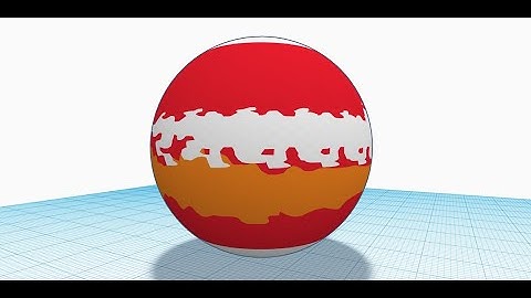 Building Planets in Tinkercad