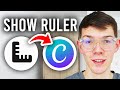 How To Show Rulers and Guides In Canva - Step By Step