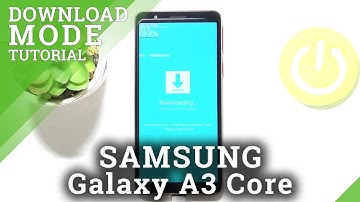 How to Open Download Mode on SAMSUNG Galaxy A3 Core - Exit Download Mode / Odin Mode