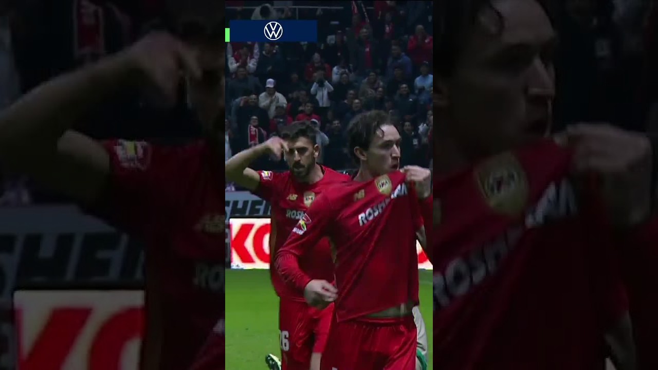 ¡GOOOOL DEL CAPITÁN! Gol de Marcel Ruíz #shorts