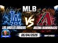 Dodgers vs. Diamondbacks MLB Betting Odds & Picks, 6/4/26 | Night Moves Show