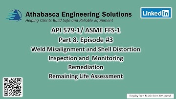 Part 08 Episode 02 API 579-1 Weld Misalignment and Shell Distortions - Inspection and Remediation
