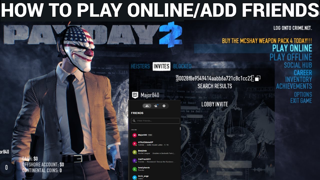 How To Play With Friends in Payday 3 (Multiplayer Guide)