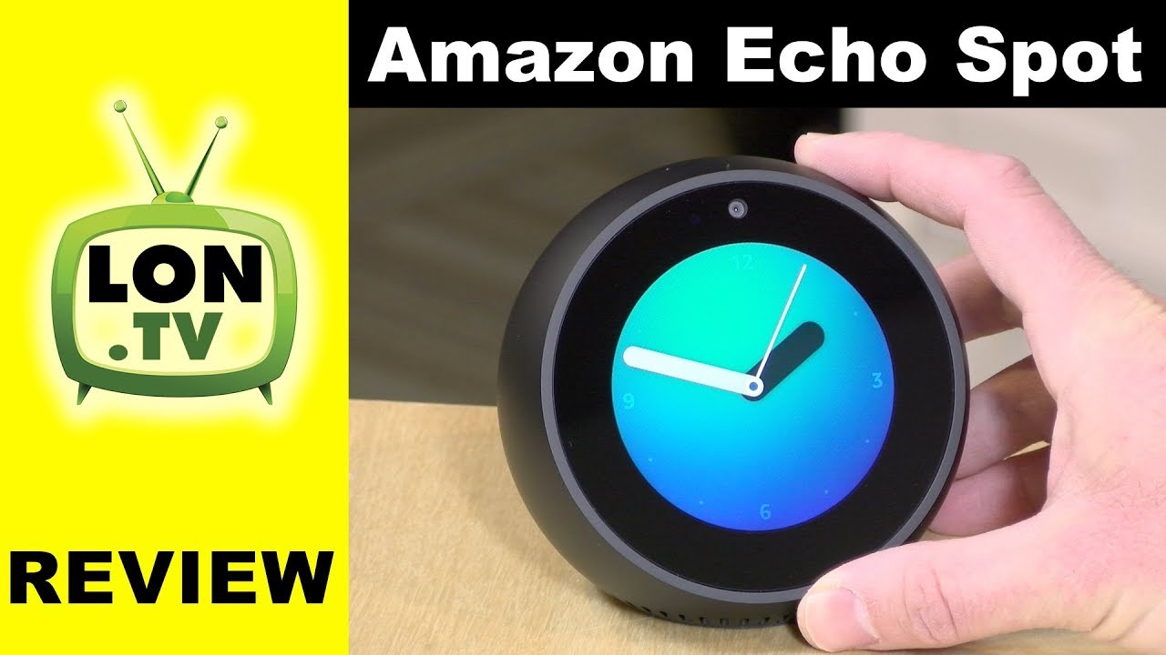 Amazon Echo Spot Review - Alexa device with a small, round
