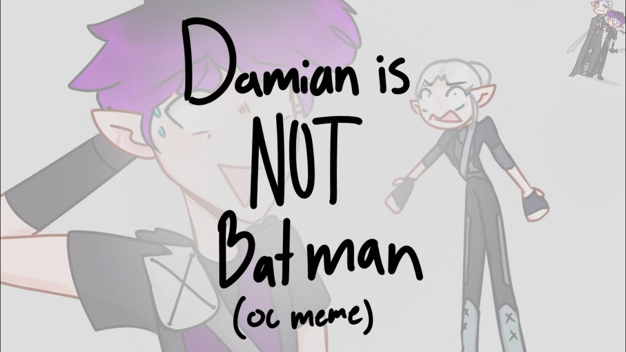 Basically Damian and Sterling in a nutshell, for everyone who never asked :)
