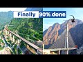 Kashmir to kanyakumari almost done | biggest infra project 90% work completed | ready in 2023