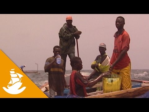 Traditional fishermen in Mauritania
