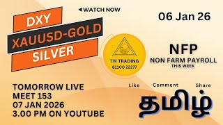 XAUUSD ANALYSIS TAMIL | 06 Jan 2026 #gold #xauusd #goldforex #dxy #goldforecast #twtrading #gold