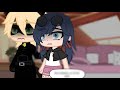 How Marinette found out chat noirs I identity || AU || MLB gacha || Marichat?