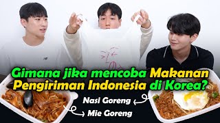 Karena rindu dengan Indonesia, kami coba DELIVERY FOOD Indonesia 🤣 | MUKBANG