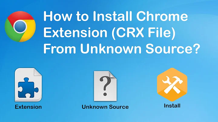 Install Chrome Extensions CRX manually!