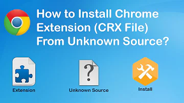Como instalar uma extensão CRX no Google Chrome?