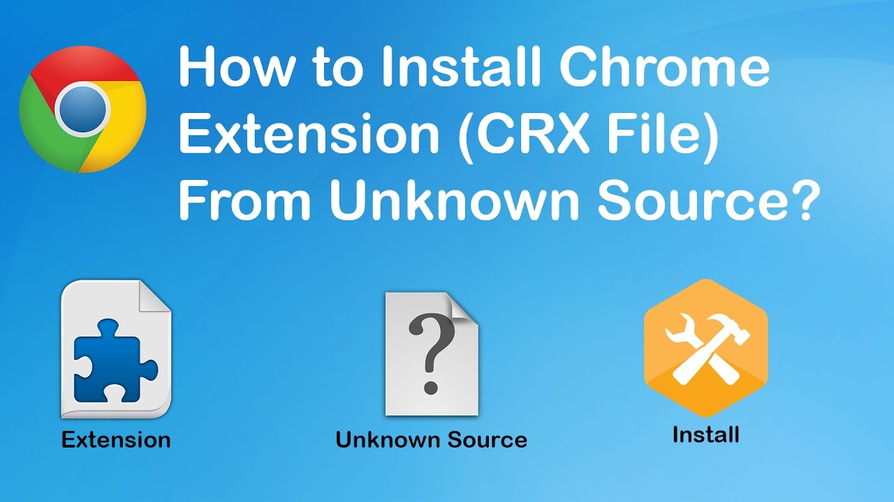 how to copy chrome extension crx file in c drive