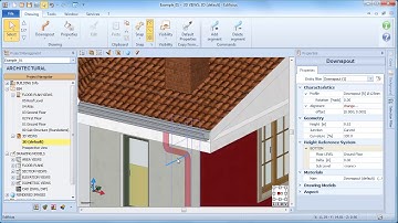 Edificius Tutorial - Drain pipe properties - ACCA software