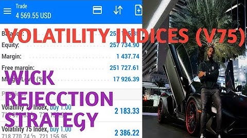 #short- Volatility Indices (V75) Wick Rejection Scalping Strategy| How to Grow Small Account Fast