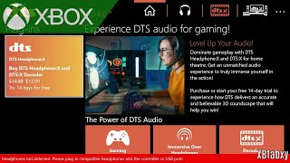 [Xbox] DTS Sound Unbound InApp