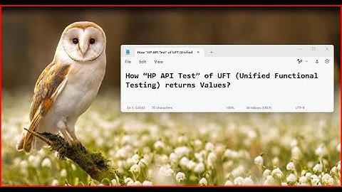 Passing Parameter Values from "HP API Test" to "GUI Test" in Unified Functional Testing (UFT)