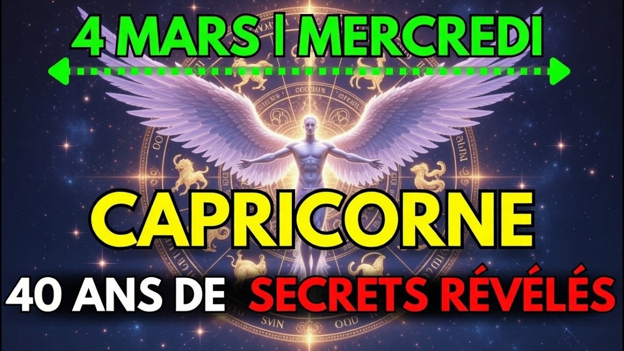 CAPRICORNE Après 40 ans en tant que Capricorne je comprends enfin pourquoi nous souffrons en premier