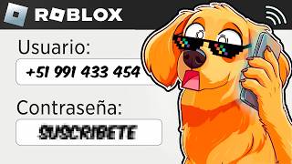 PUSE mi NUMERO de TELÉFONO como NOMBRE en ROBLOX!!!