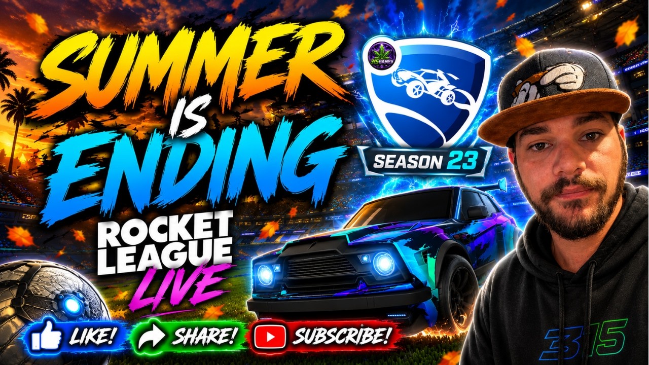 SUMMER IS ENDING | SEASON UPDATE | ROCKET LEAGUE LIVE  #YT #YTSHORTS #LIVE #RL
