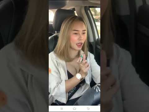 น้องใบปอ เน็ตไอดอล ไลค์สดขับรถเที่ยว