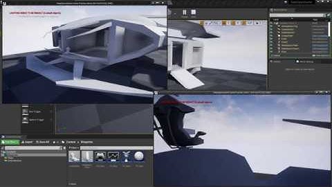 Unreal Engine 4 Ship project (From Maya) - Part 3