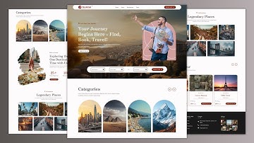 Build a React JS Responsive Travel Agency Website | React JS Project for Beginners