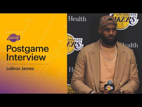 Lakers Postgame: LeBron James (1/4/21)