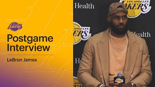 Lakers Postgame: LeBron James (1/4/21)