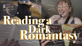 READING A DARK ROMANTASY || a little reading vlog @jennsbookshelf_
