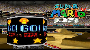 DS WARIO STADIUM in SUPER MARIO 64 DS [custom level]