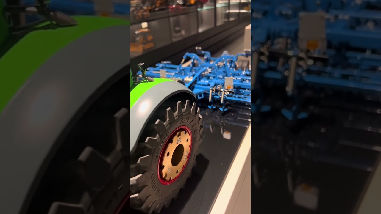 Lesu 1/14 1050 + K500 Soil Prep Machine — the perfect combo! 