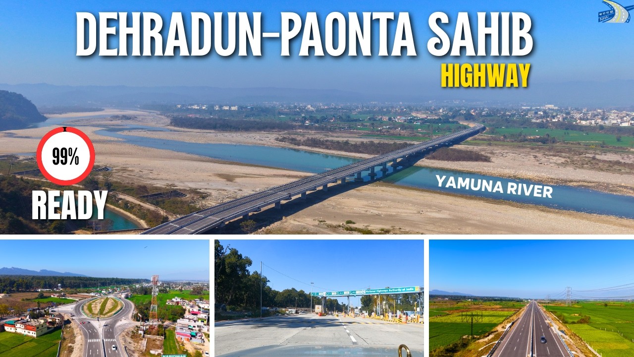 Dehradun-Paonta Sahib : 4 Lane Highway Update | February 2026 #detoxtraveller 