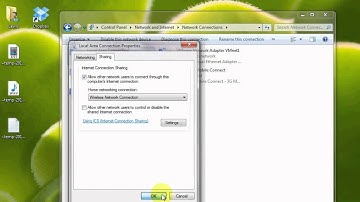Wireless Hotspot (Adhoc) using only laptop and wired internet in Windows 7
