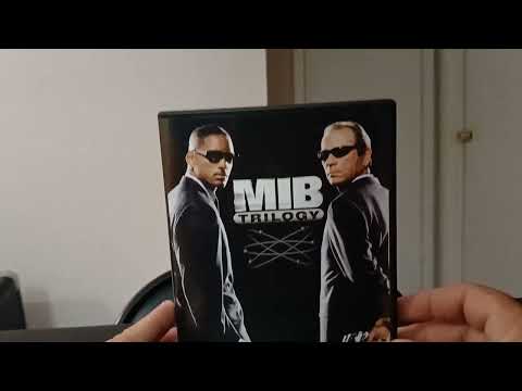 MIB Trilogy DVD Unboxing