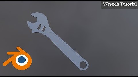 Wrench Blender Tutorial