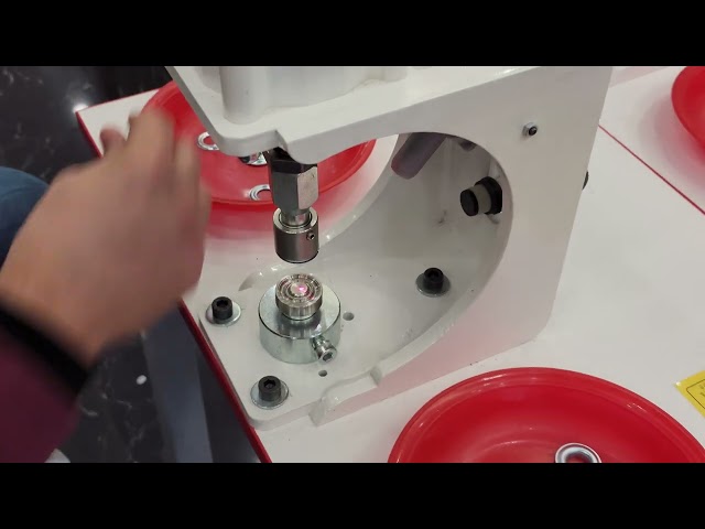 elektrikli çıt çıt kuşgözü perçin düğme rivet çakma makinası kanmak km400s