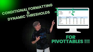 Transform Your PivotTables with Dynamic Conditional Formatting!