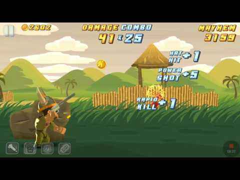 Прохождение игры MAJOR MAYHEM часть 1 армия ниндзя