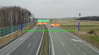 Jetson Nano - Vehicles tracking and counting algorithm