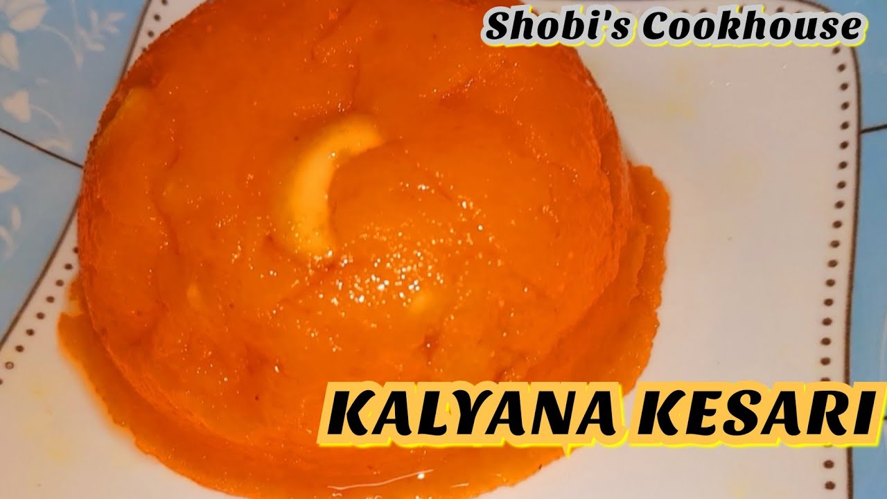 KALYANA RAVA KESARI IN TAMILKESARI RECIPE IN TAMILSOOJI HALWA