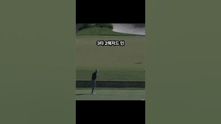 충격적인 넬리코다 US OPEN 파3 12번홀 7오버파 +10타