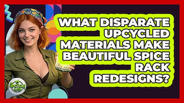 What Disparate Upcycled Materials Make Beautiful Spice Rack Redesigns? - The Upcycle Lab