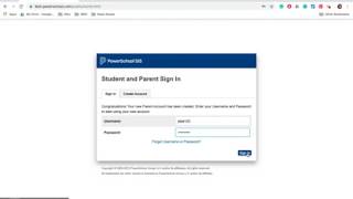 IBSH Elementary Parent Portal Sign In Tutorial