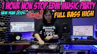Non Stop 1 Hour EDM Music Party Full Bass High For New year 2024 Melody Jungledutch New